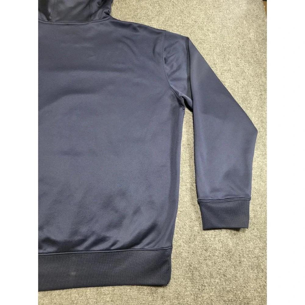 Nike Mens University of San Diego USD Fleece Navy Blue Hoodie XL Extra Large F/S